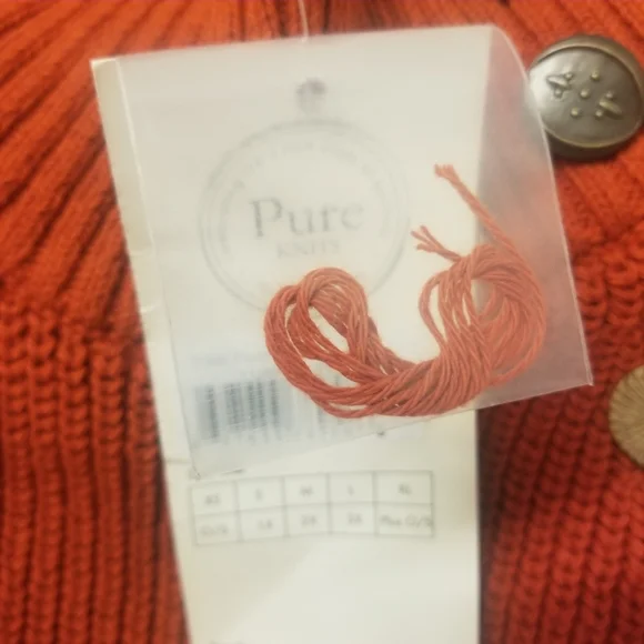 NWT Pure Knits Tribal Ponch - Picture 5 of 6